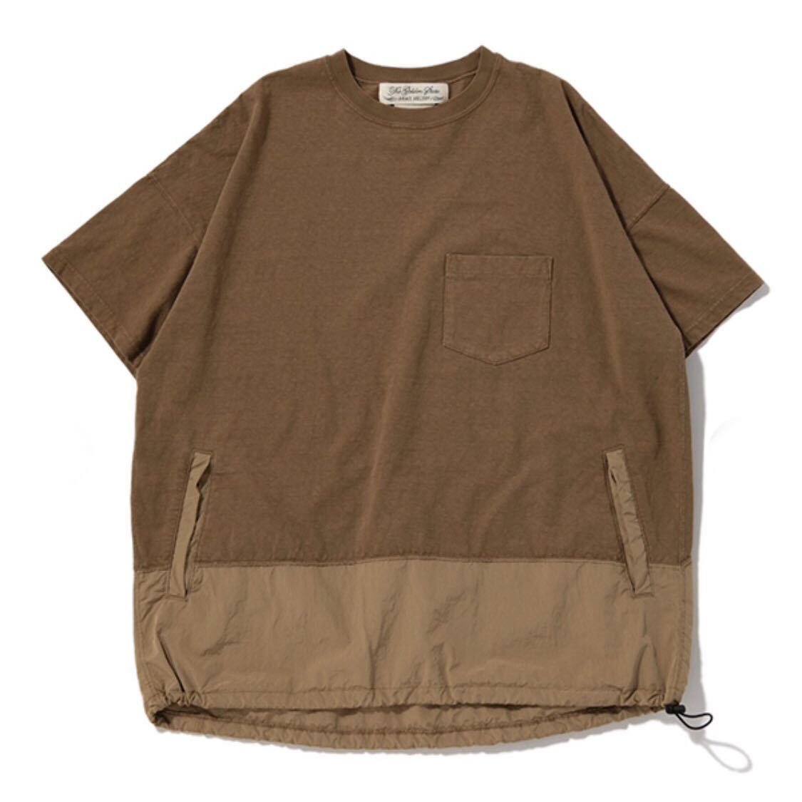 BEIGE S★REMI RELIEF × BRIEFING ポケット付 Tシャツ★未開封新品 TEE 3 限定完売 begin レミレリーフ ブリーフィング コラボ 半袖シャツ_画像5