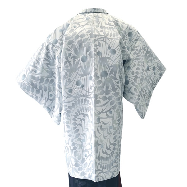 [ Ooshima style romance feather woven ]H.L length feather woven single goods [No.619 white ] leaf pattern is hutch fine pattern modern casual usually put on ...[E]