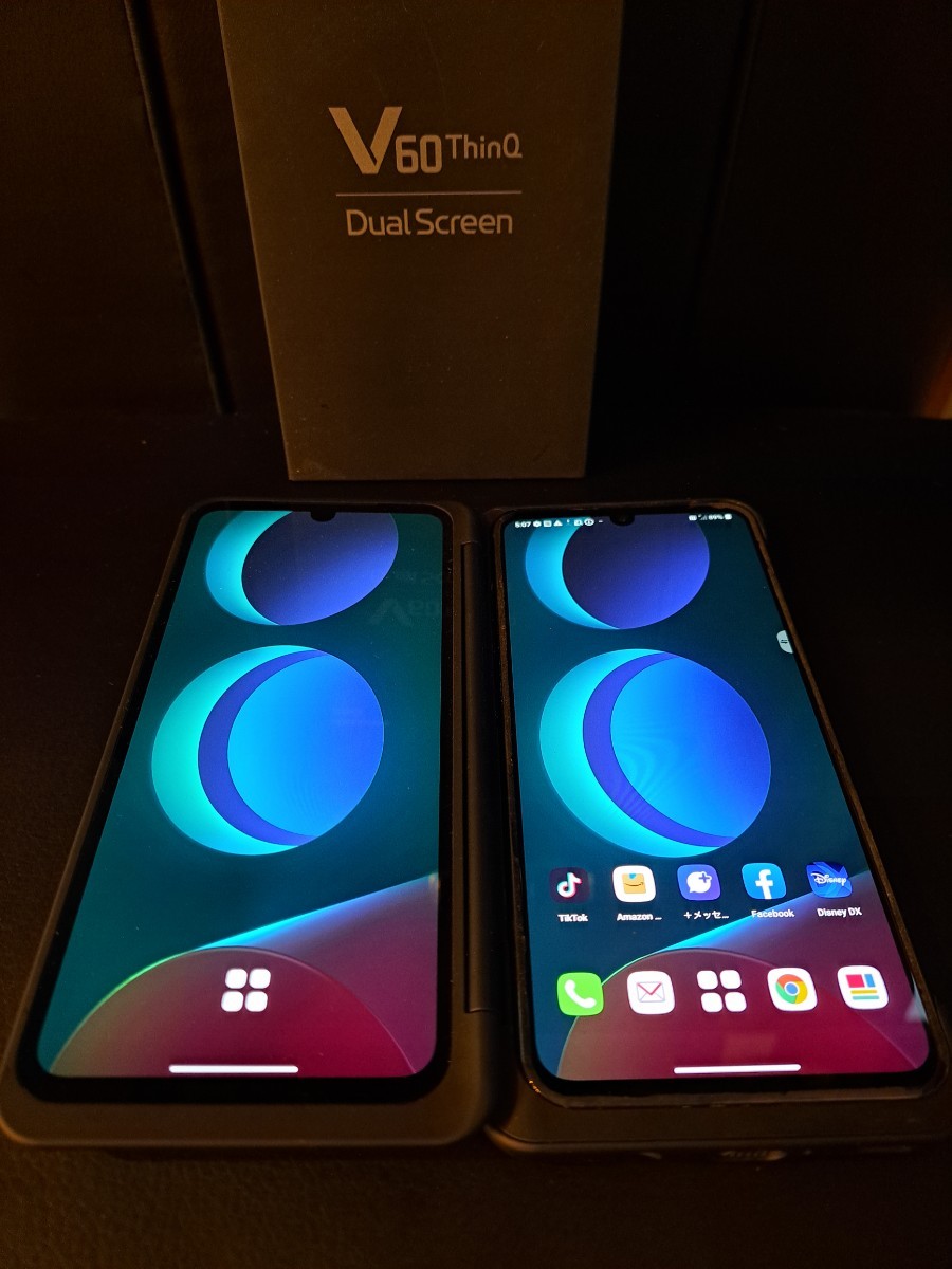 LG V60 ThinQ Dual Screen docomo 5G ブラック 黒 2画面 mppcpa.com