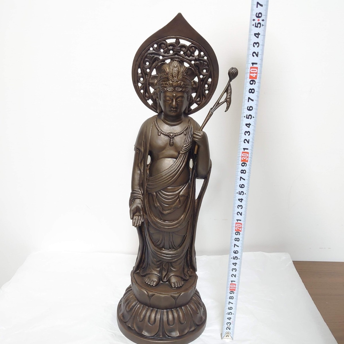 仏教美術 銅製 観音菩薩 高岡銅器 | orizontfoto.ro