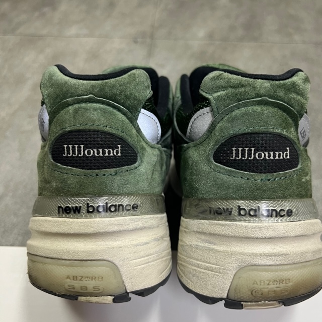 New Balance jjjjound 992 グリーン-