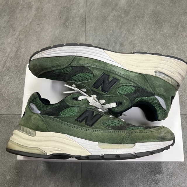 New Balance jjjjound 992 グリーン-