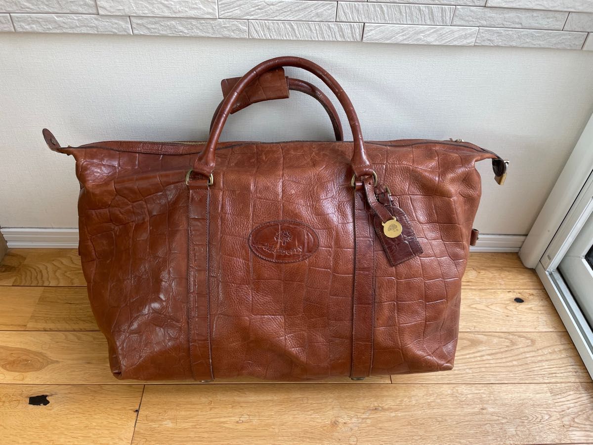 MULBERRY マルベリー ボストンバッグ - 茶 バッグ MULBERRY マルベリー ボストンバッグ - 茶 バッグ
