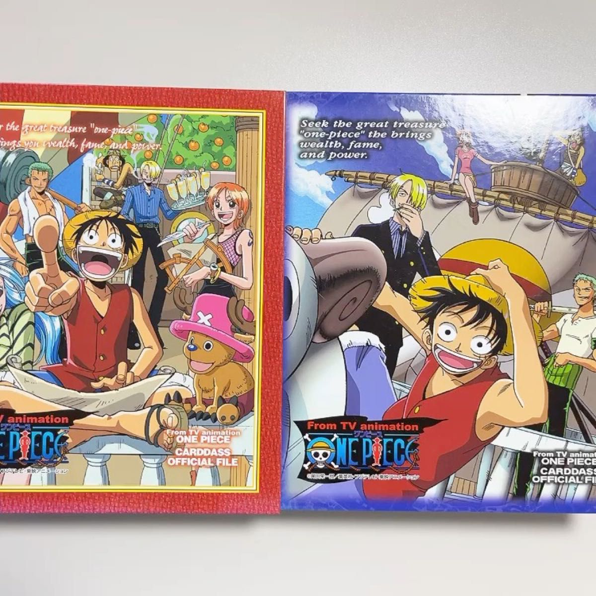 ケース 保管】アニメ ワンピース カードダス ルフィ海賊団BANDAI 1999