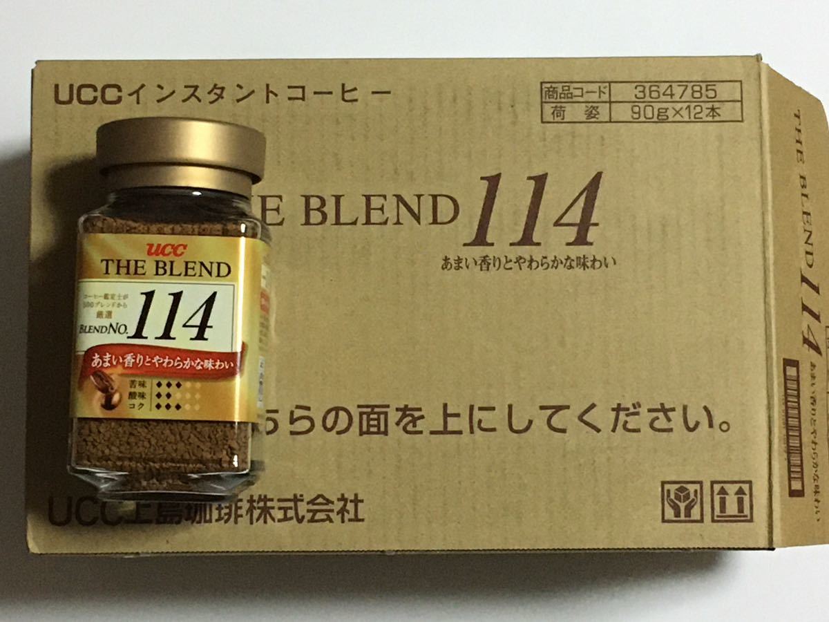 UCC THE BLEND 114 × 12個 コーヒー インスタントコーヒー ブレンド