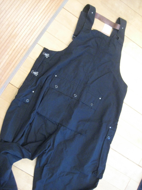 Nigel Cabourn LYBRO オーバーオール ブラック サイズ52 黒