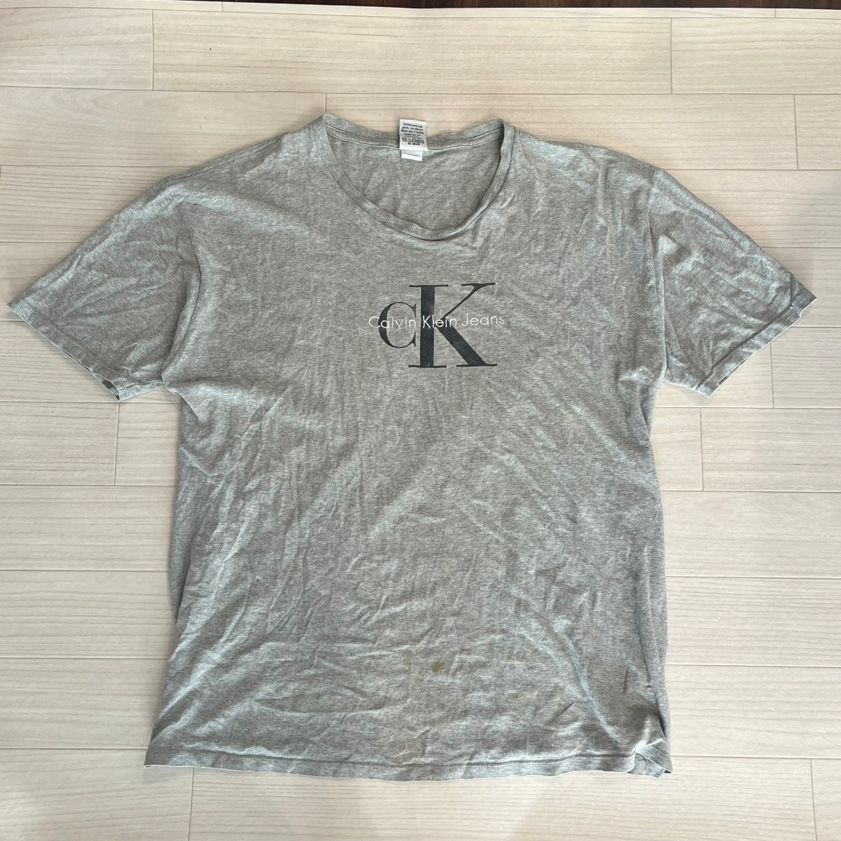 Calvin Klein Jeans カルバンクラインジーンズ ロゴプリント Tシャツ 半袖 メンズ_画像1