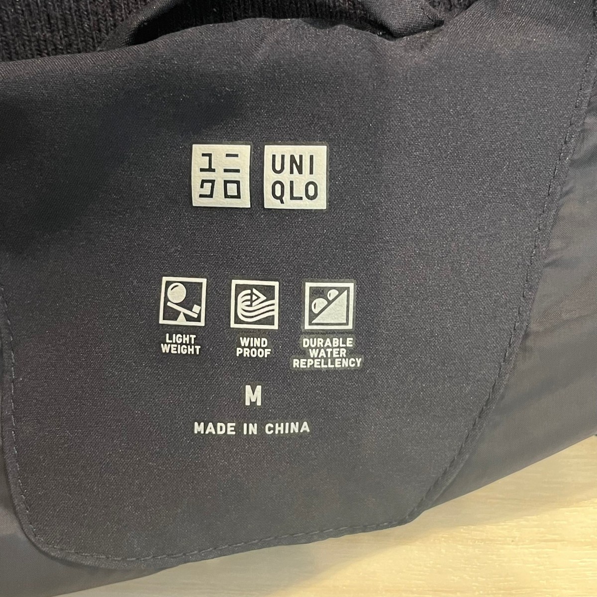 UNIQLO ユニクロ ダウンコート 防風 フード付き レディース_画像7