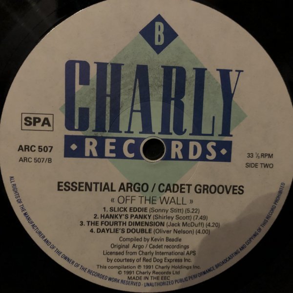 Various / Off The Wall (Essential Argo / Cadet Grooves)_画像2