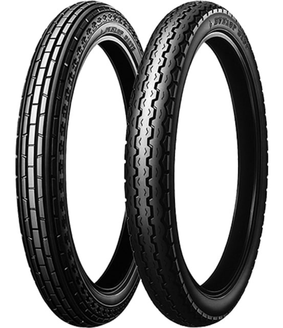 DUNLOP 80/100-14 49P D107 リアWT(チューブタイプ)_画像1