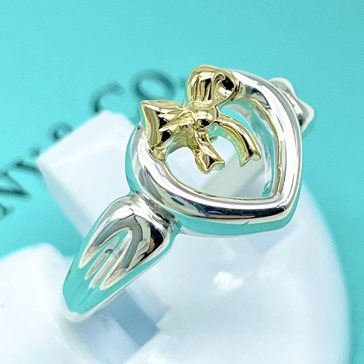 廃盤】ティファニー TIFFANY&Co オープン ハート シルバー 廃盤】ティファニー TIFFANY&Co オープン ハート シルバー