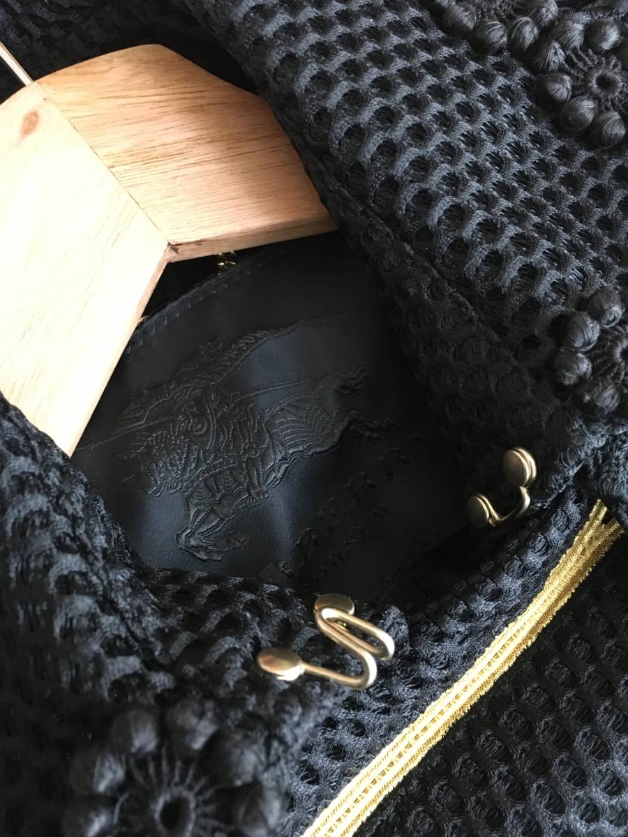 極美品 BURBERRY PRORSUM バーバリープローサム 刺繍 トレンチコート40