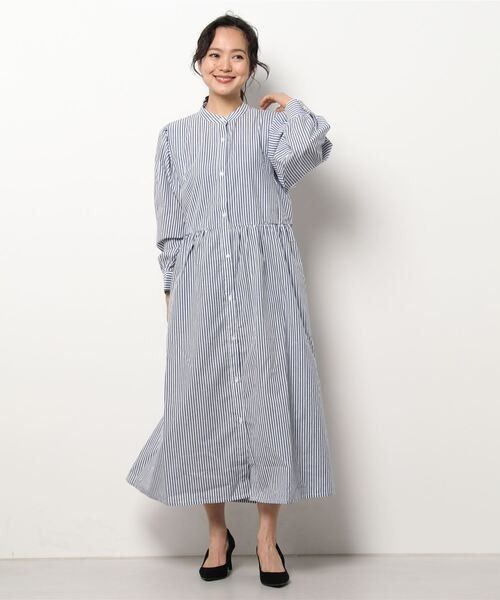 Lugnoncure ルノンキュール】タグ付き ストライプ シャツ Lugnoncure ルノンキュール】タグ付き ストライプ シャツ