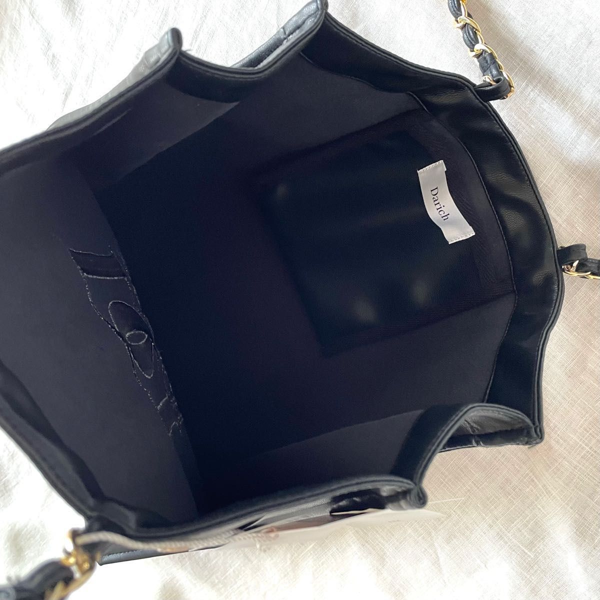 Darich ダーリッチ ノベルティ トートバッグ ブラック 黒 Darich ダーリッチ ノベルティ トートバッグ ブラック 黒