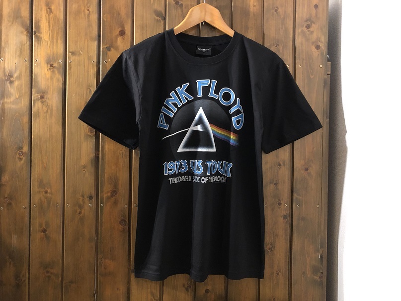 新品★ピンクフロイド THE DARK SIDE OF THE MOON US TOUR 1973 プリントTシャツ★狂気/ロックバンドの画像1