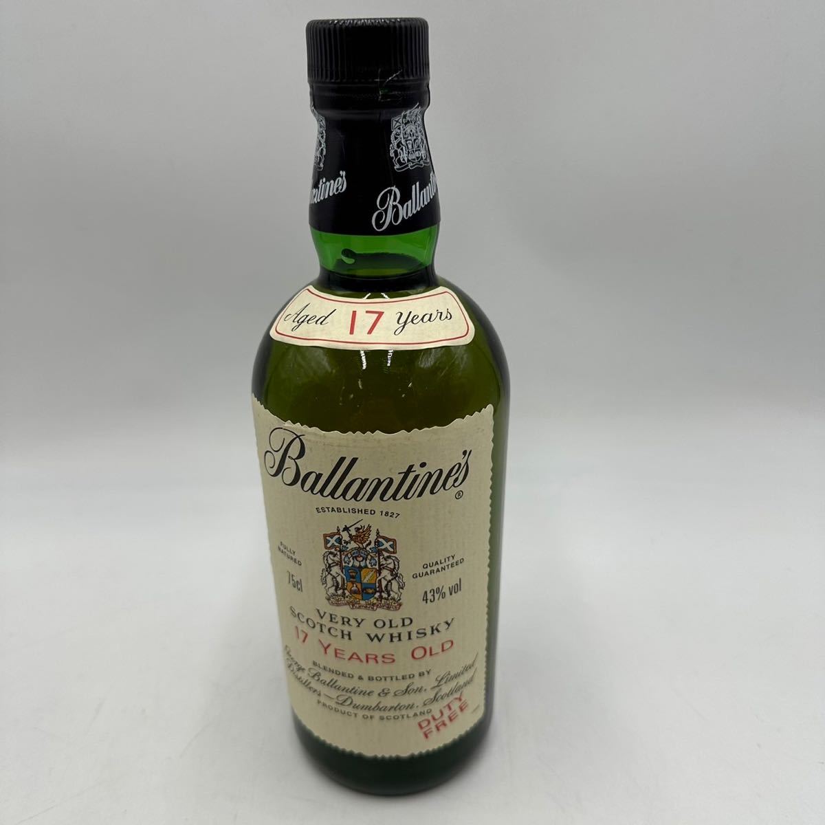 古酒 バランタイン17年 very oldスコッチウイスキー 箱あり - 通販
