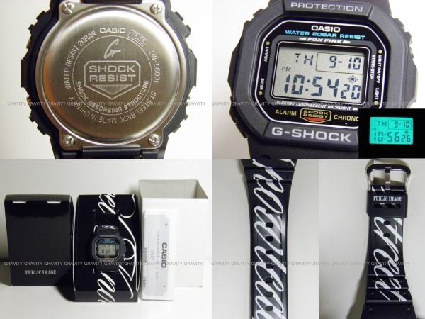 正式的 G-SHOCK買取のGRAVITY◇未使用◇PUBLIC IMAGE スピード カシオG