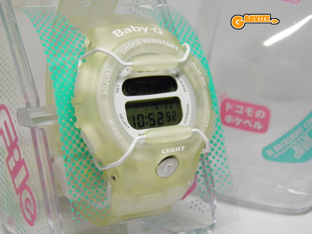 G-SHOCK 買取のGRAVITY ◇未使用◇広末涼子 1997 NTT DOCOMO(ドコモ）のポケベル　キャンペーンモデル 限定333本 BG-350 Baby-G_画像2