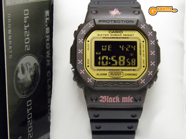 G-SHOCK買取のGRAVITY◇未使用◇DW-5600RC Black mic(ブラックミック) El.Brown(エルブラウン)モデル　CASIO/G-SHOCK