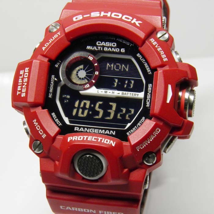 G-SHOCK 買取のGRAVITY◇GW-9400RDJ-4JF RANGEMAN(レンジマン)(MEN IN RESCUE RED) CASIO/G-SHOCK_画像3