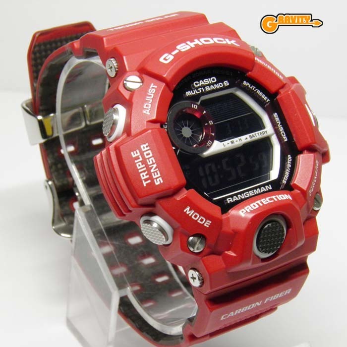 G-SHOCK 買取のGRAVITY◇GW-9400RDJ-4JF RANGEMAN(レンジマン)(MEN IN RESCUE RED) CASIO/G-SHOCK_画像2