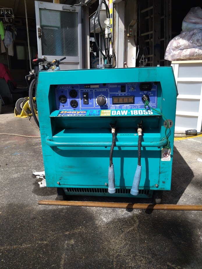 デンヨウ ディーゼルエンジン溶接機 型式:DAW-180SS()年1回 デンヨウ ディーゼルエンジン溶接機 型式:DAW-180SS()年1回
