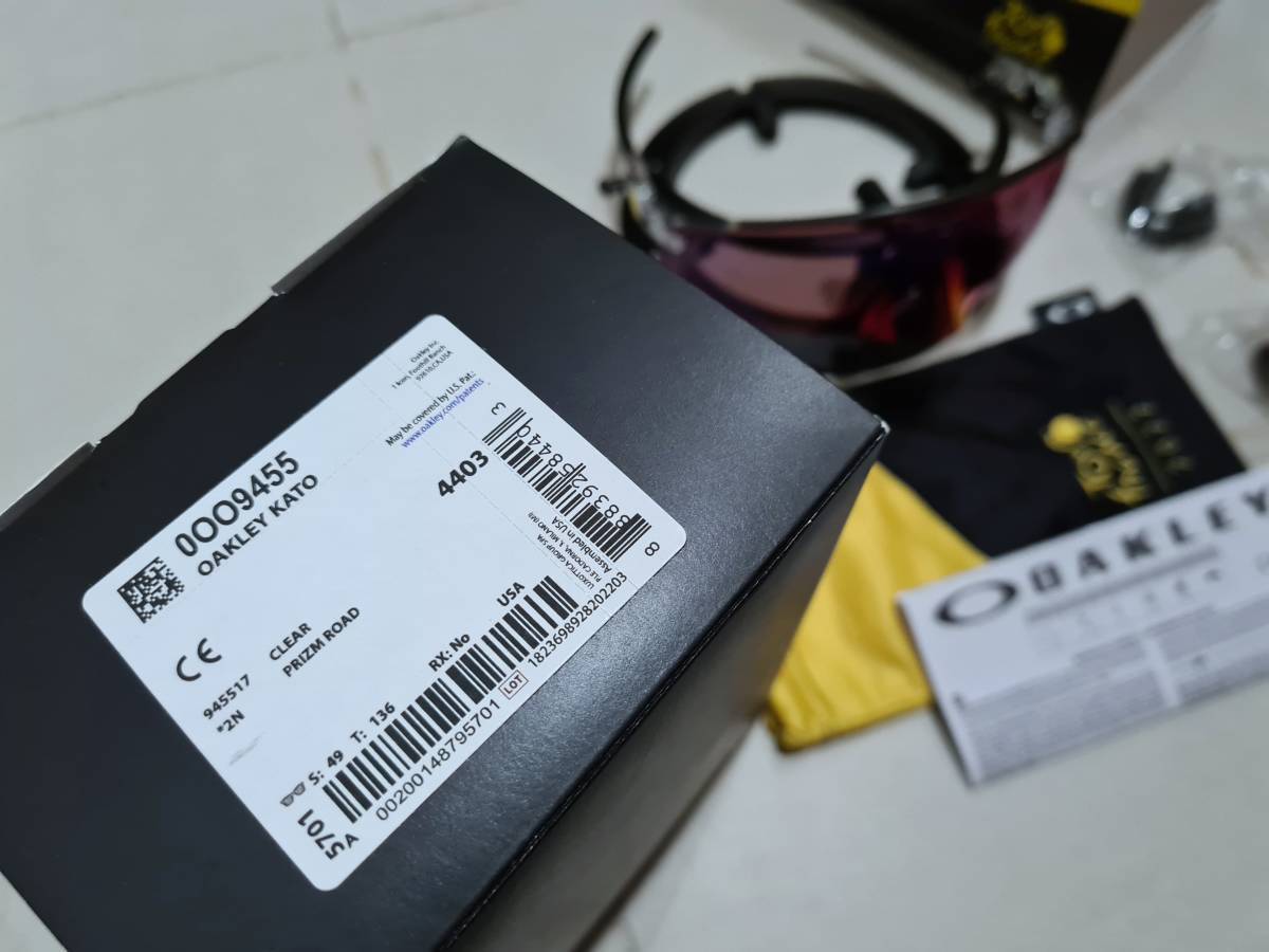 新品 未使用 OAKLEY KATO オークリー ケイト カト Tour De France ツール ド フランス PRIZM ROAD プリズム ロード サングラス OO9455-1749