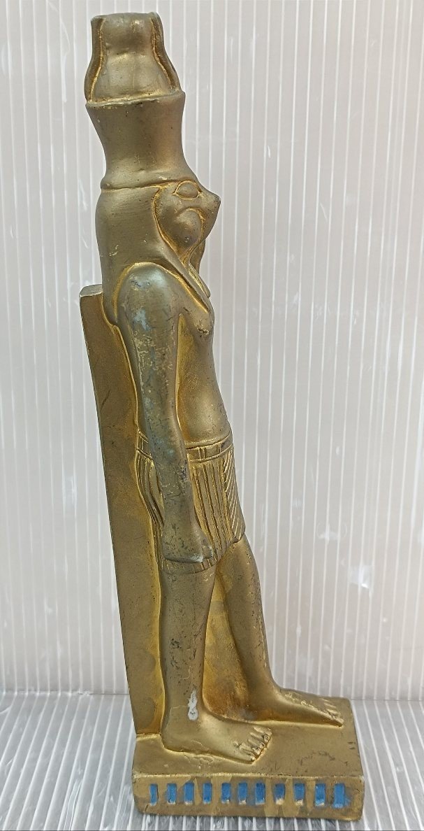 ビンテージ 古代エジプト神 樹脂製フィギュア／オブジェ／置物_画像4