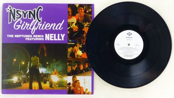 #Nsync featuring Nelly( in * sink feat.ne Lee )lGirlfriend (The Neptunes Remix) <12\' 2002 year US record >