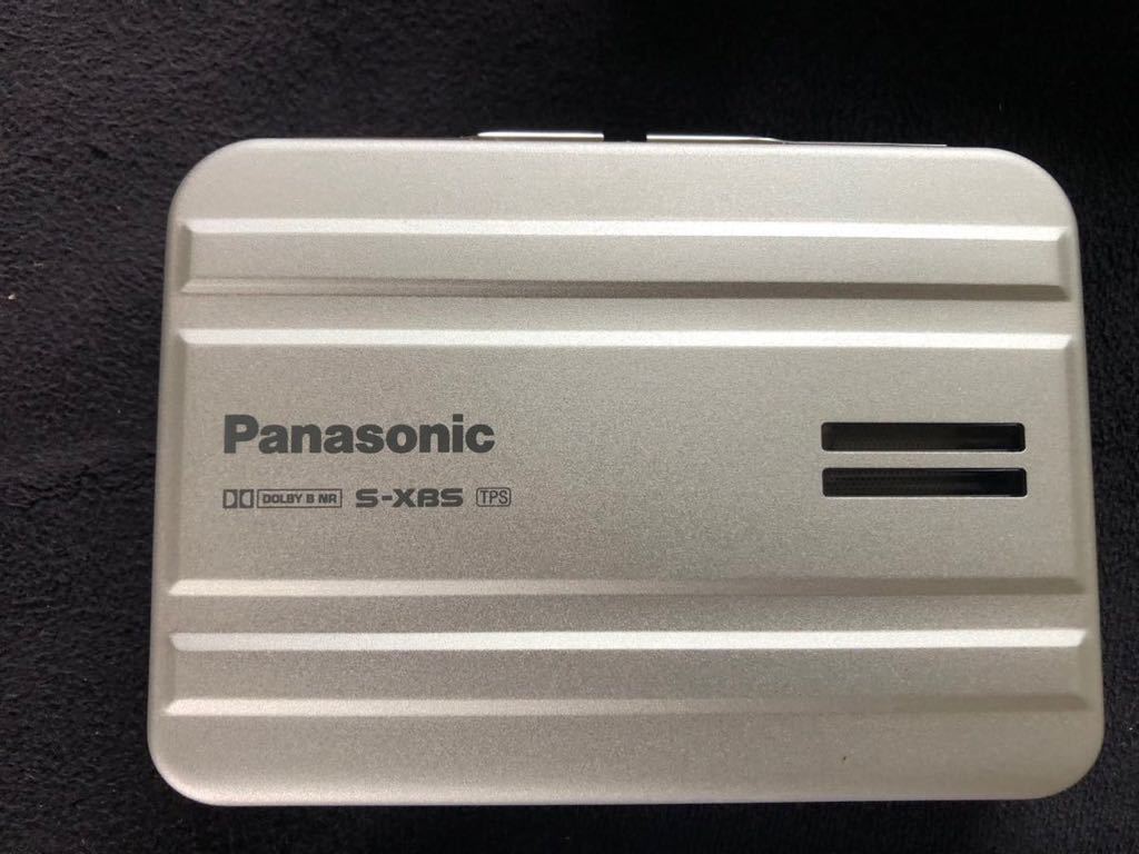 豪奢な 送料無料 込Panasonic カセットプレイヤー 箱付き レトロ