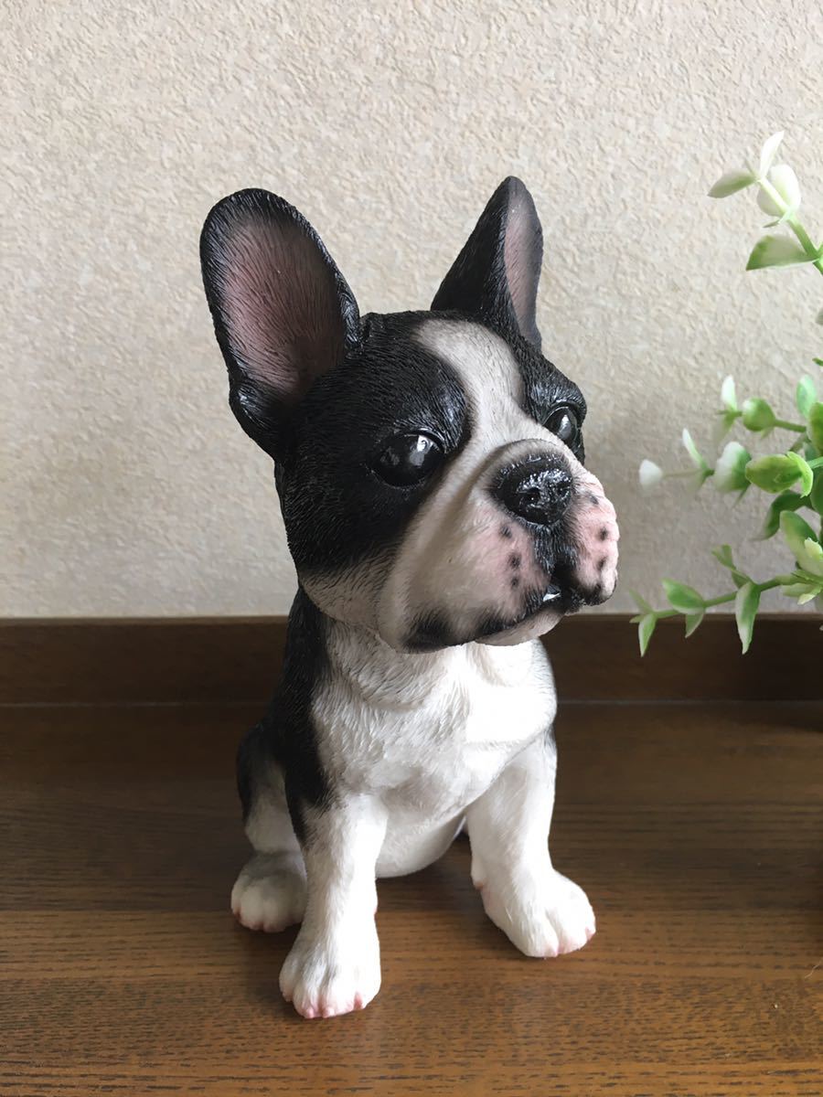 リアルでかわいい犬の置物♪フレンチブルドッグ Cute Puppy フレブルの画像2