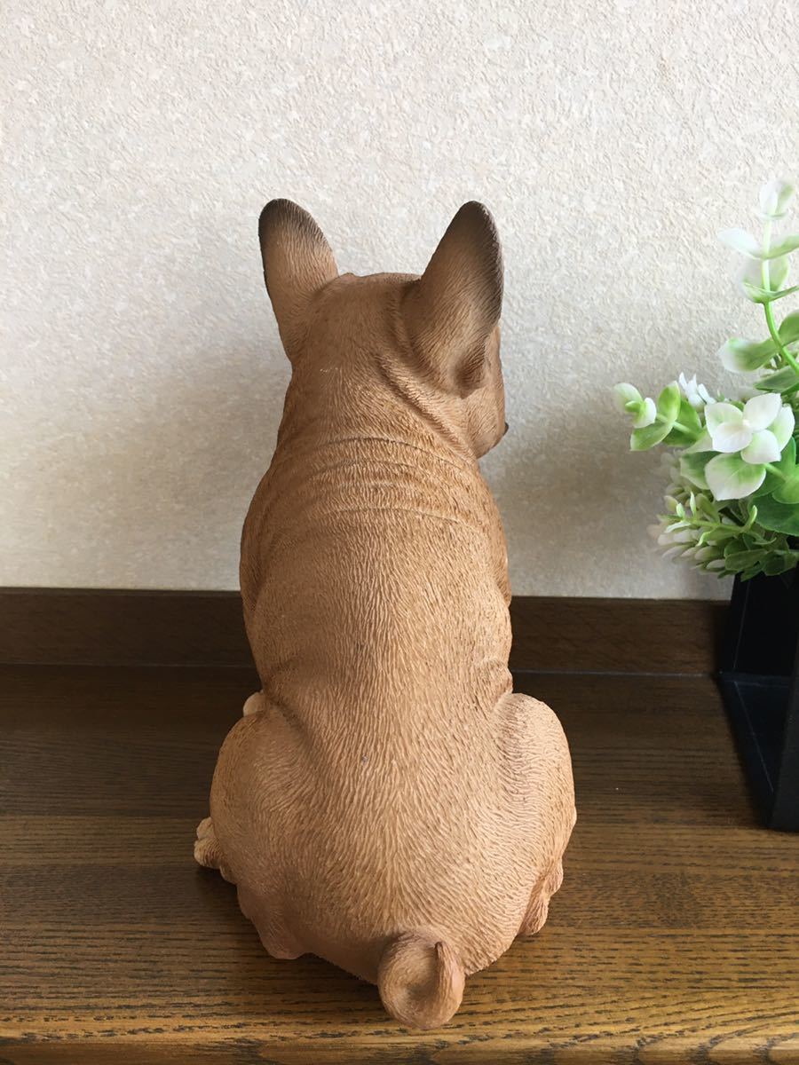 リアルでかわいい犬の置物♪　フレンチブルドッグ　フレブル　ドッグオーナメント_画像4