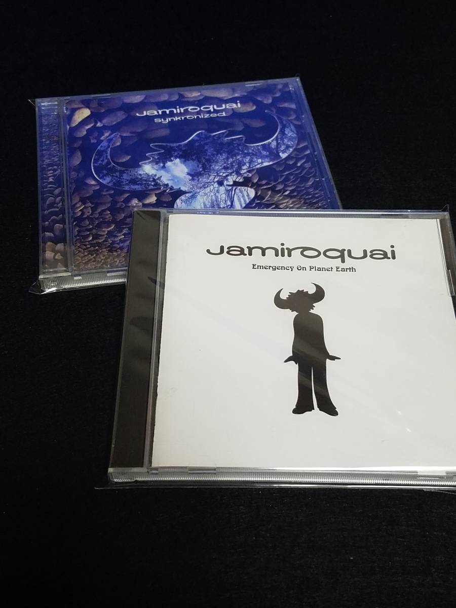 CD006 JAMIROQUAI/ジャミロクワイ【EMERGENCY ON PLANET EARTH】【synkronized】 2枚セット_画像1