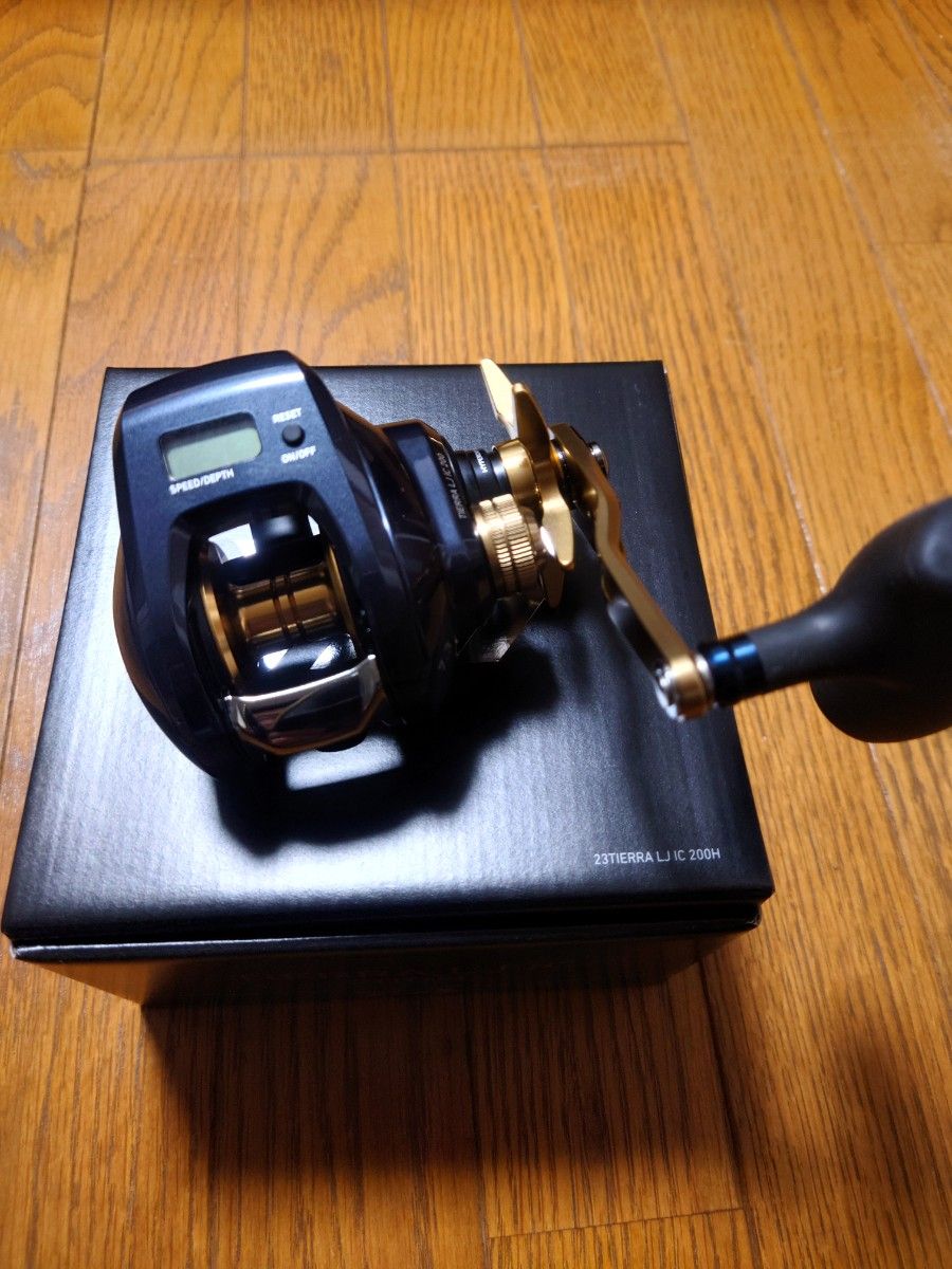 ダイワ DAIWA 最新 ベイトリール 23 ティエラ TIERRA LJ IC 200H 右