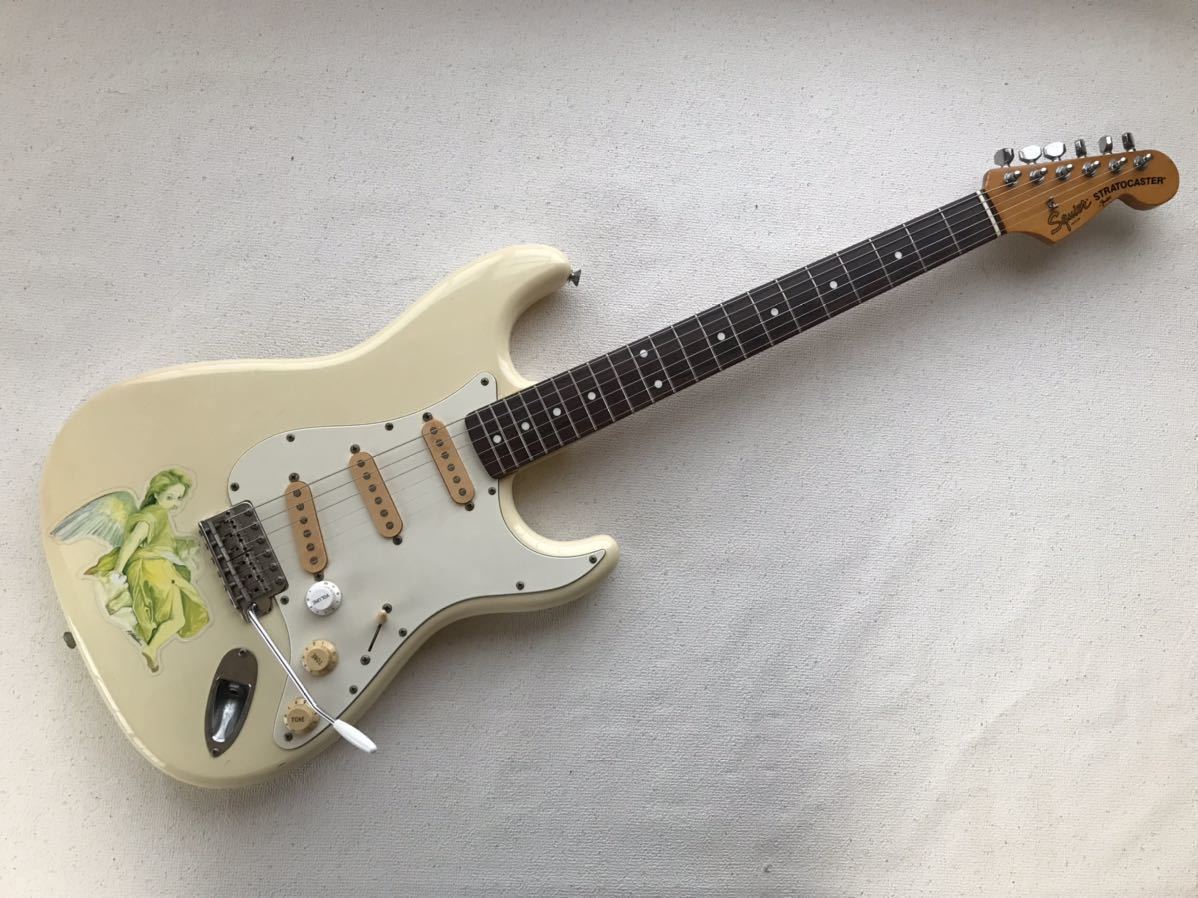 squierスクワイヤーSST30 Stratocaster vintage Eシリアル1986年