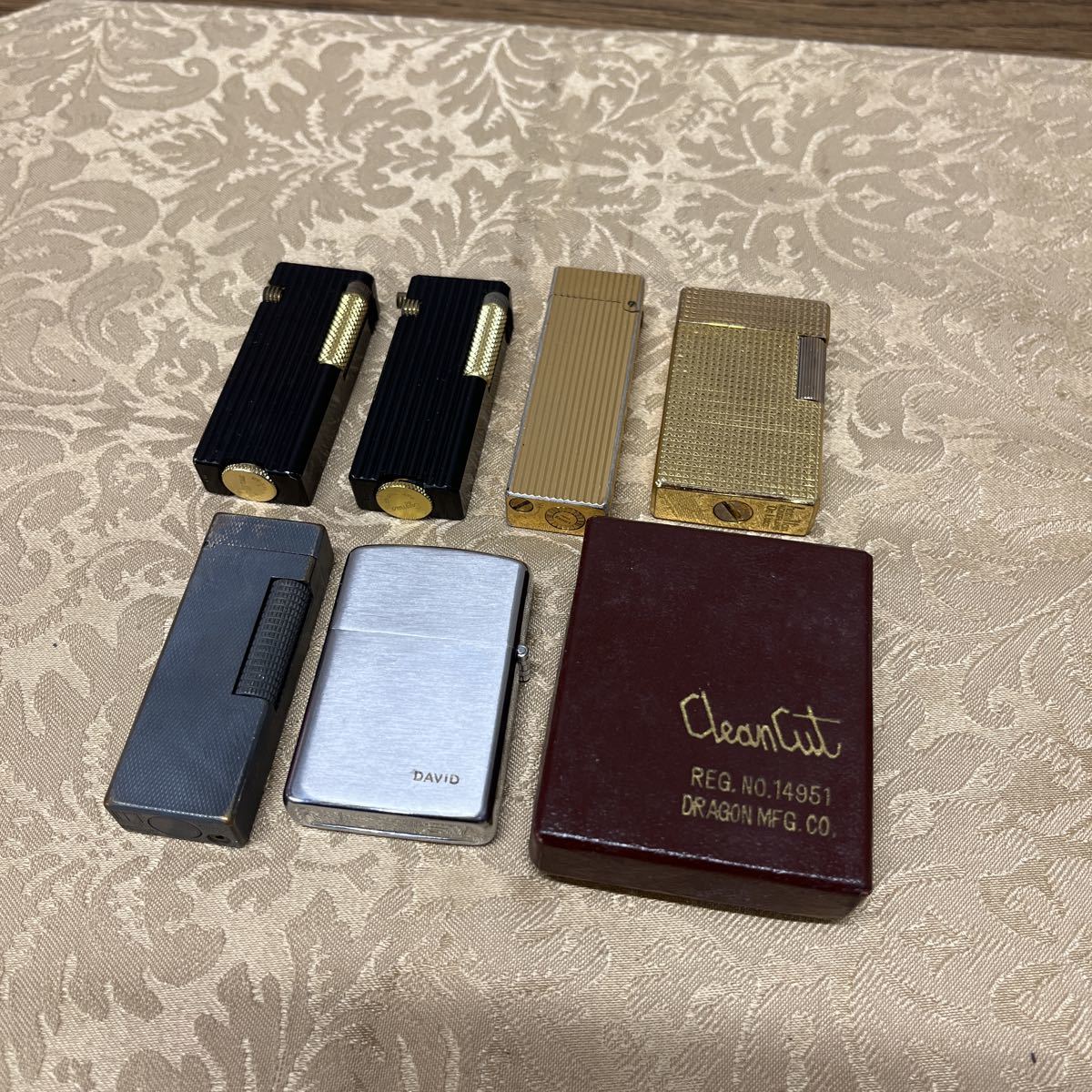 ガスライター オイルライター Dunhill ダンヒル Cleancut Hamilton