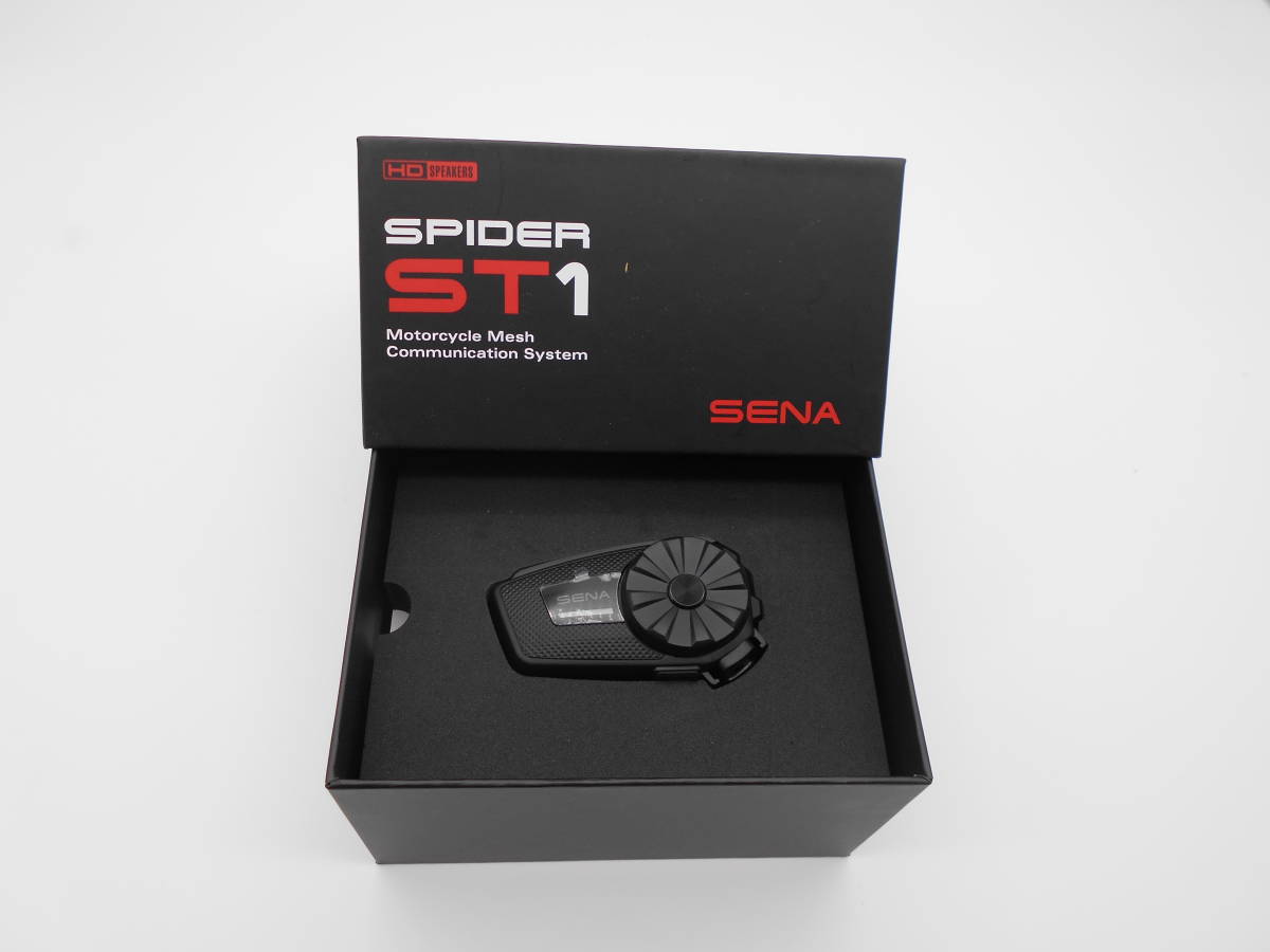  бесплатная доставка быстрое решение иметь SENA SPIDER ST1 одиночный японский язык дыра uns официальный агент . покупка 2 год с гарантией не использовался 0411291 Spider 