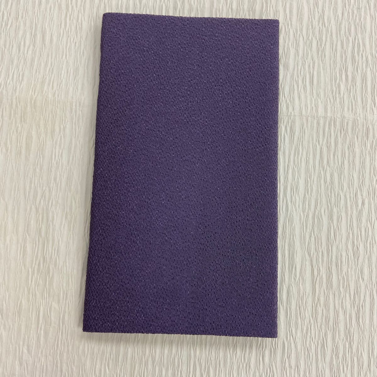 ふくさ 新品 未使用 麻の葉 紫 箱付き 日本製 金封ふくさ 袱紗 結婚式