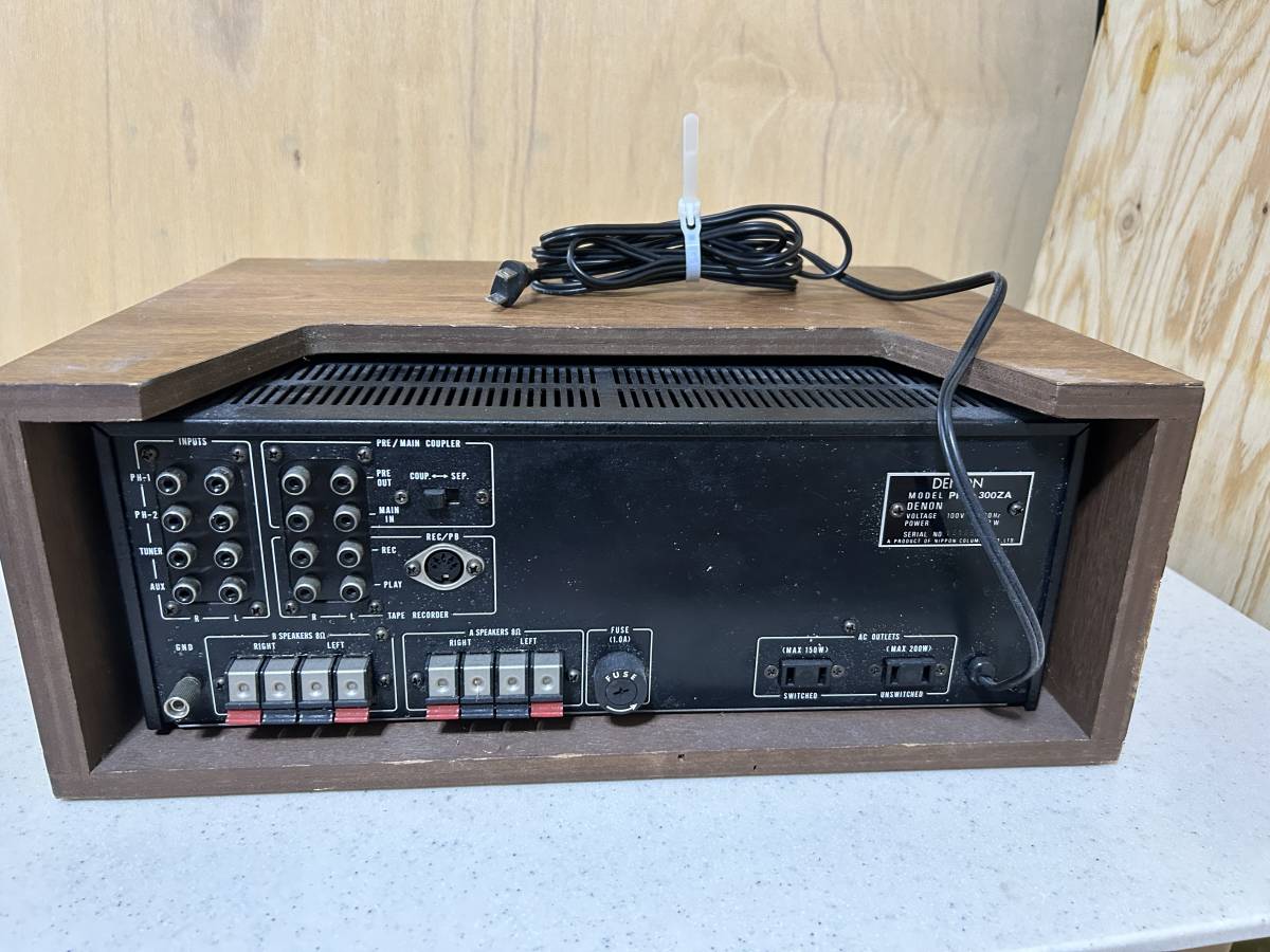 Yahoo!オークション - DENON PMA-300ZAジャンク品 Yahoo!オークション - DENON PMA-300ZAジャンク品