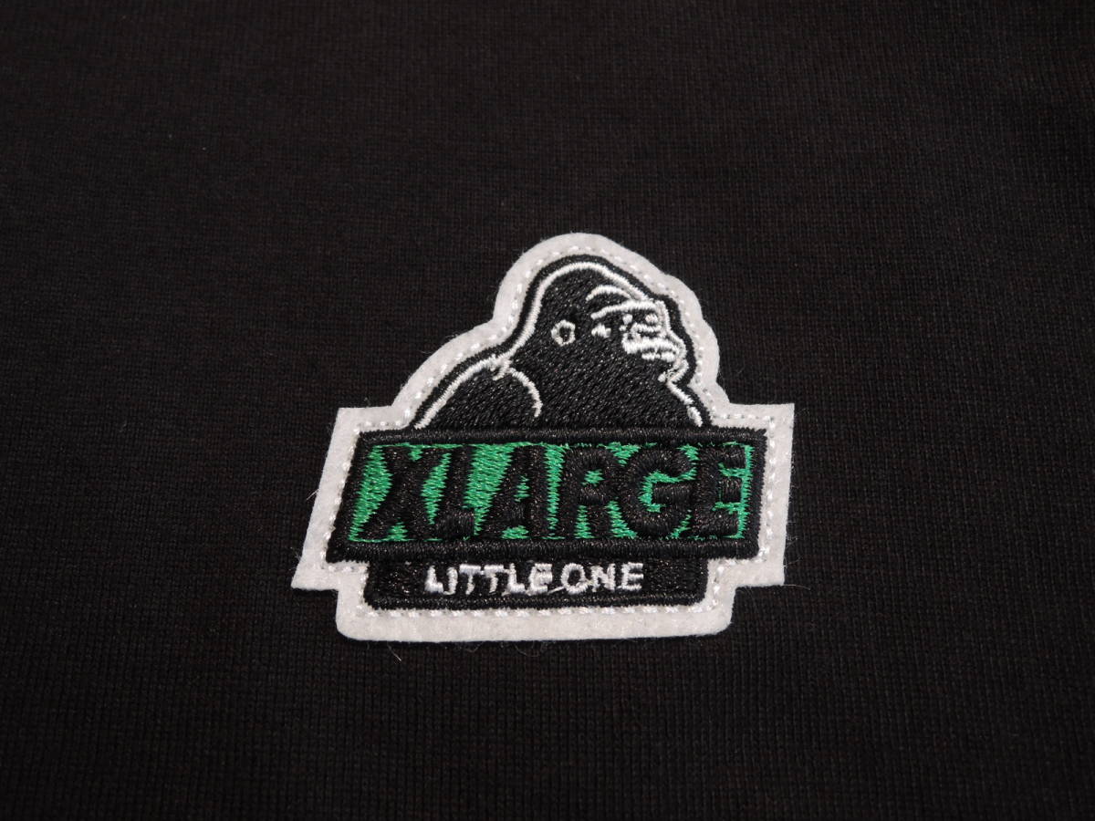 X-LARGE XLarge XLARGE KIDS graffiti Logo long sleeve T shirt black 140 size ZOZOTOWN complete sale popular commodity 