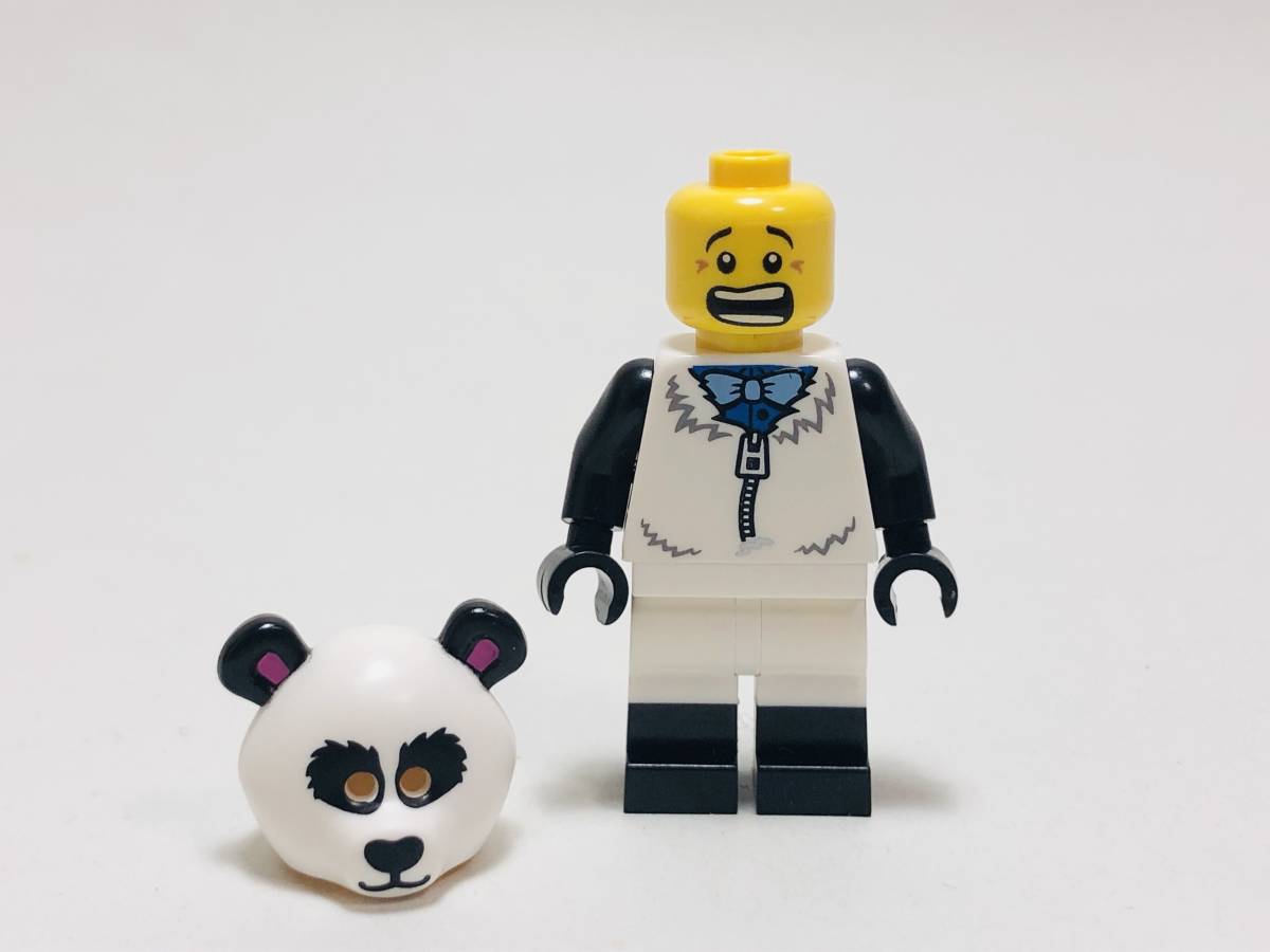 [ новый товар не использовался ] Lego LEGO Mini fig Panda костюм мульт-героя двусторонний 