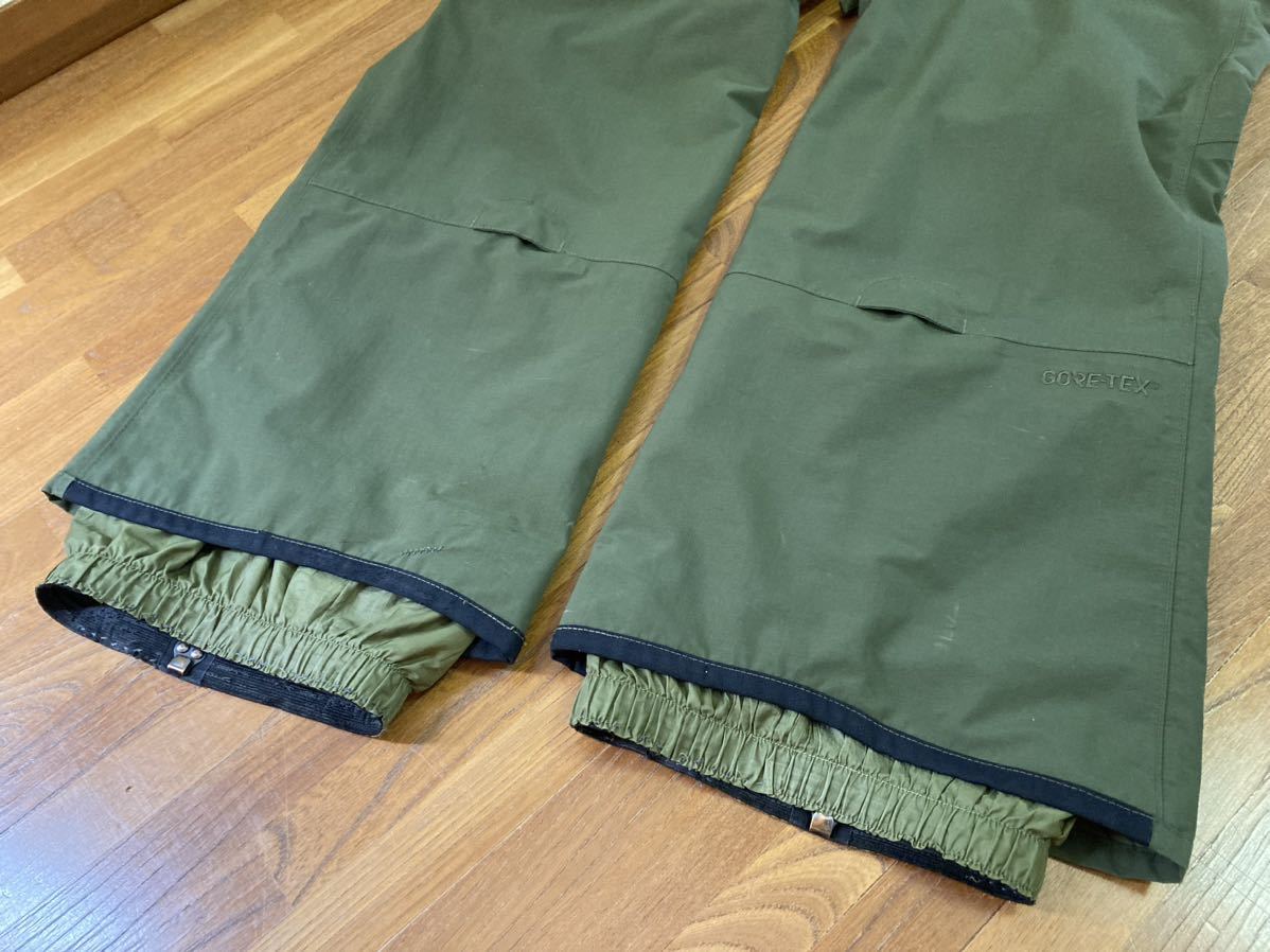 BURTON バートン GORE-TEX Ballast ゴアテックス バラスト パンツ 緑 スノーボード スノボ ウエア カーゴパンツ カーキ モスグリーン 深緑