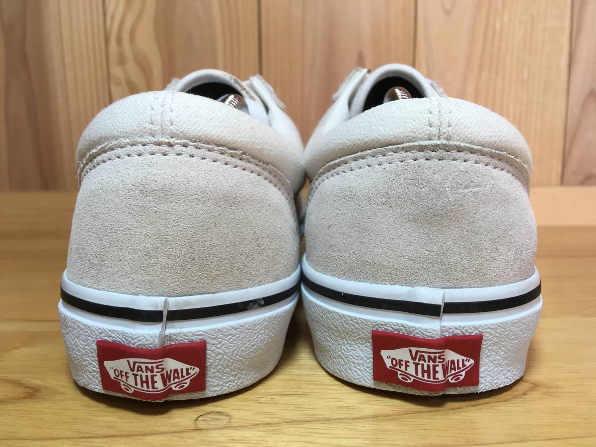 ★VANS バンズ 国内企画 OLD SKOOL オールドスクール Ultra Cush 白×白 28.0cm Used 検 SK8 ハーフキャブ スリッポン ERA_画像5