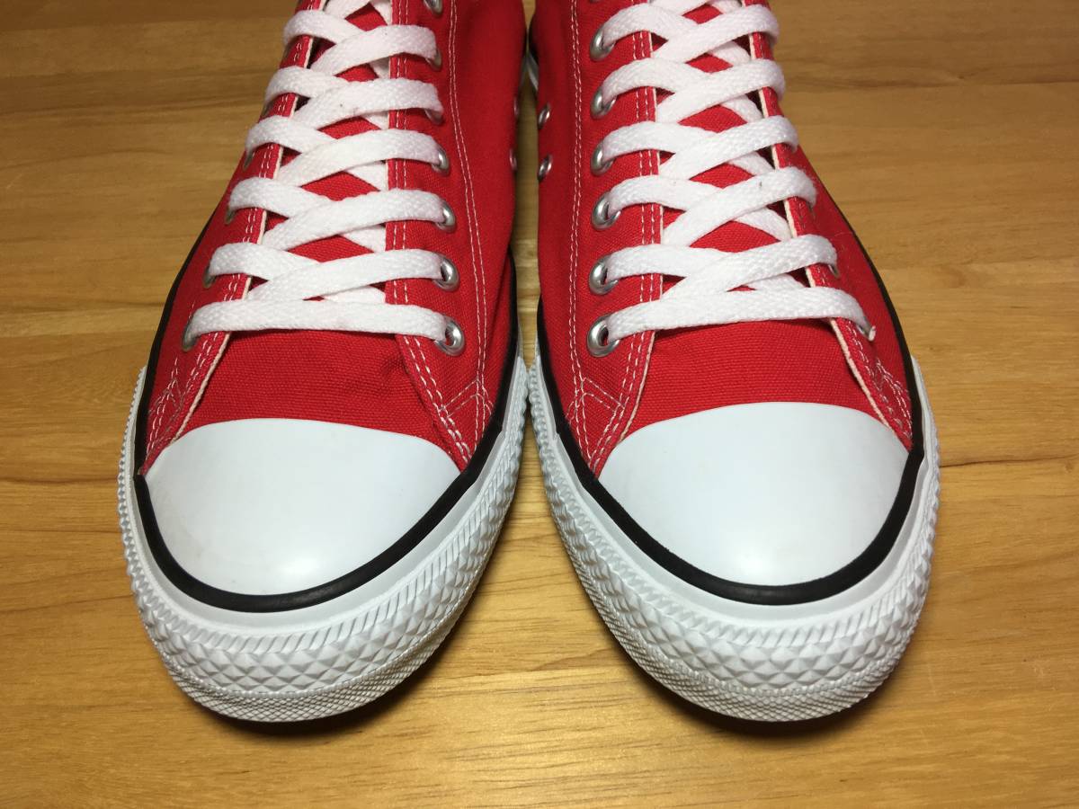 ★CONVERSE コンバース ALL STAR オールスター キャンバス 赤 10.5インチ 29.0cm 極美品 Used 検 チャックテイラー_画像4