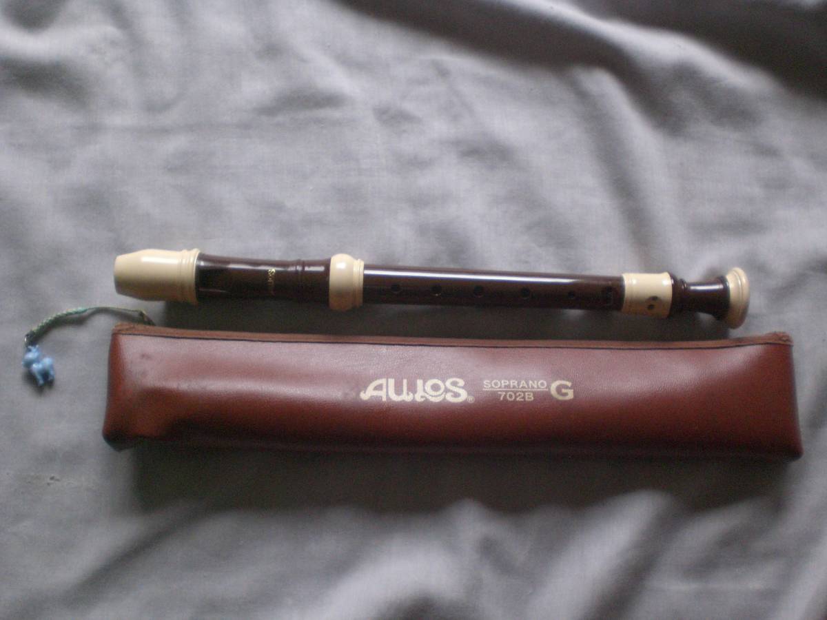 28　AULOS　Soprano Recorder　ソプラノリコーダー　702B　eco_画像1