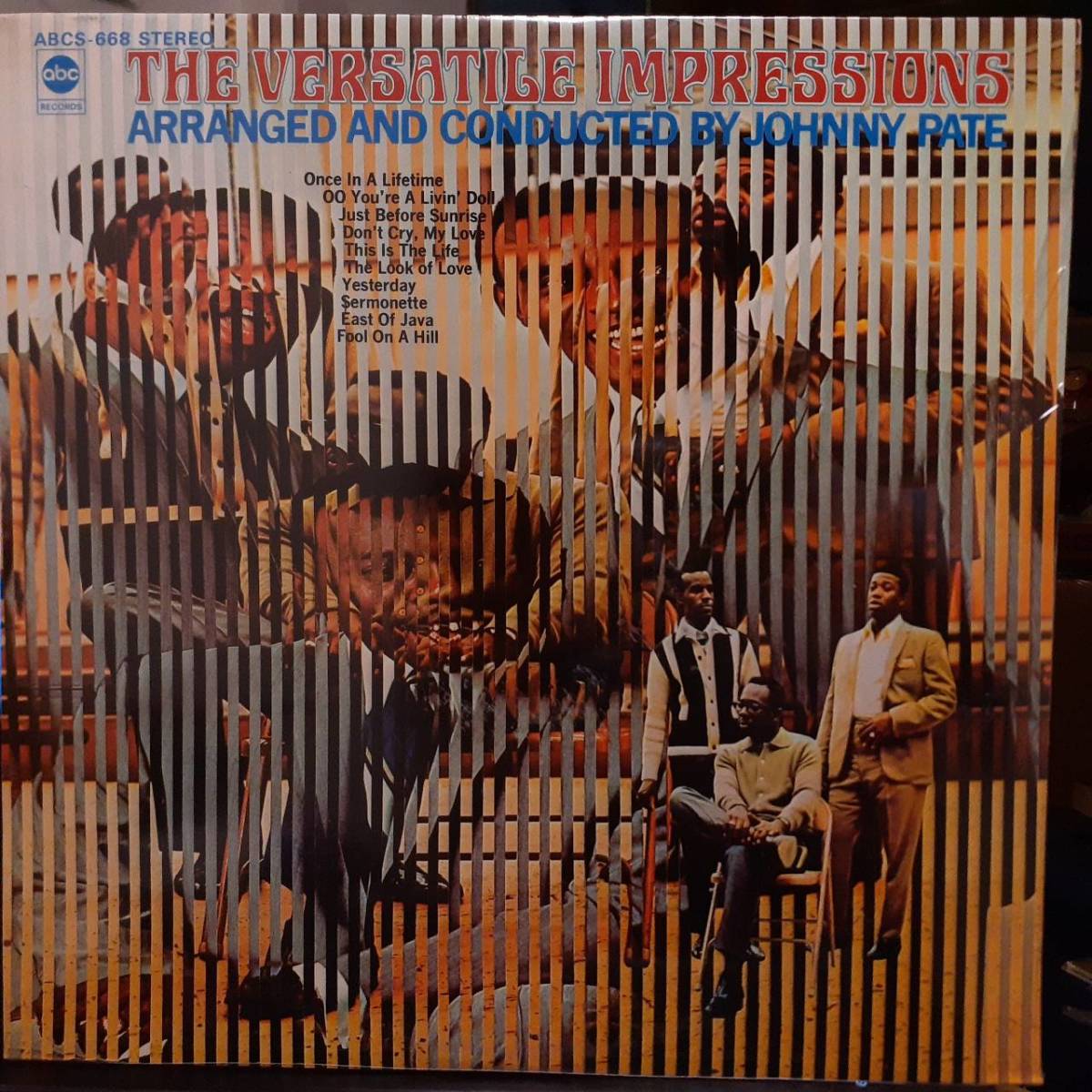 未開封シールド 米ABCオリジLP！ Impressions (Curtis Mayfield)/ The Versatile Impressions 1969年 ABCS-668 カーティス・メイフィールド_画像1