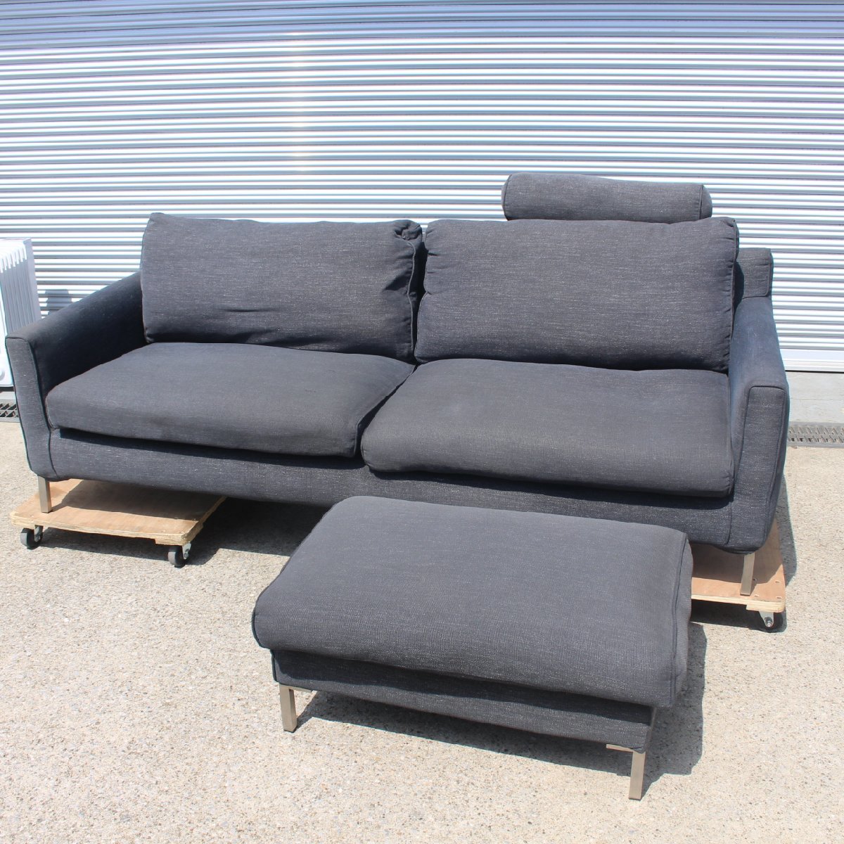 T001)【参考39万】アイラーセン eilersen STREAMLINE SOFA 北欧 3P 3人