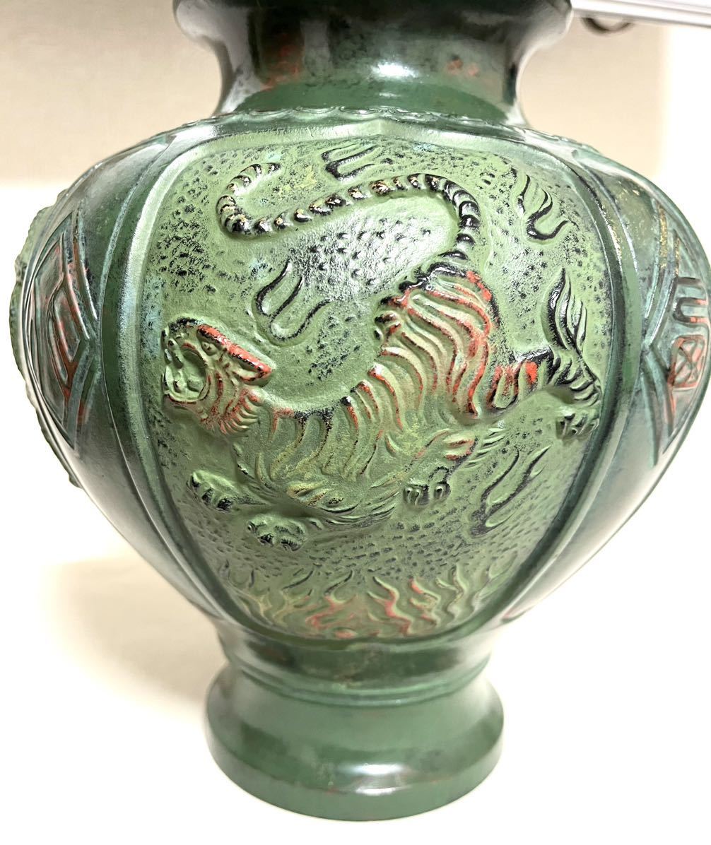 ◇ 『 四神獣花器(赤) 』 合金製置物 www.thesciencebasement.org