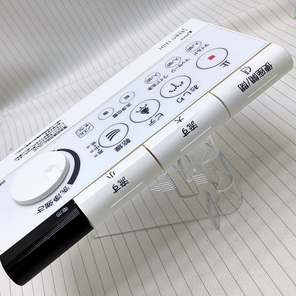 INAX シャワートイレ 壁リモコン 354-1213 ホルダー付き/CW-E49Q INAX シャワートイレ 壁リモコン 354-1213 ホルダー付き/CW-E49Q