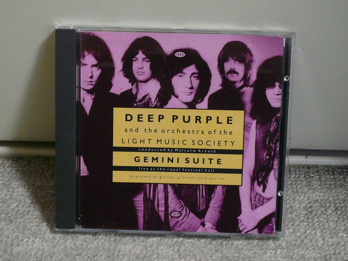 DEEP PURPLE(ディープ・パープル)「GEMINI SUITE LIVE」_画像1